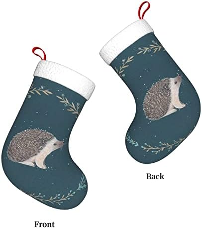 Псвод Симпатична Малку Little Нова Година Божиќ Декоративни Чорапи Виси Божиќ Чорапи