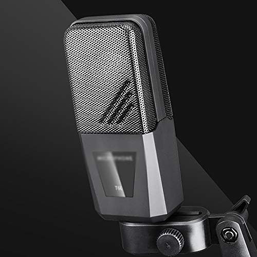 UXZDX Топла Кондензатор Микрофон Професионален Микрофон За Сидро Снимање Во Живо Компјутер Мобилен Телефон