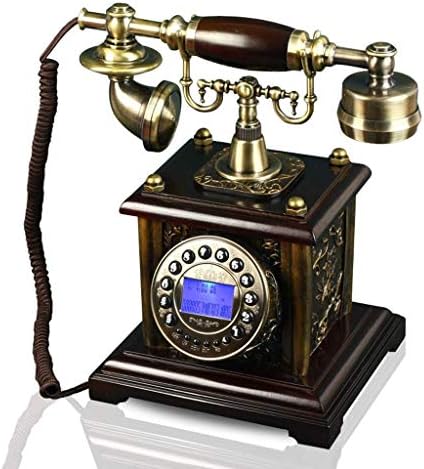 Антички телефон XJJZS, кабел дигитален гроздобер телефонски класичен европски ретро фиксни телефонски декоративни ротари