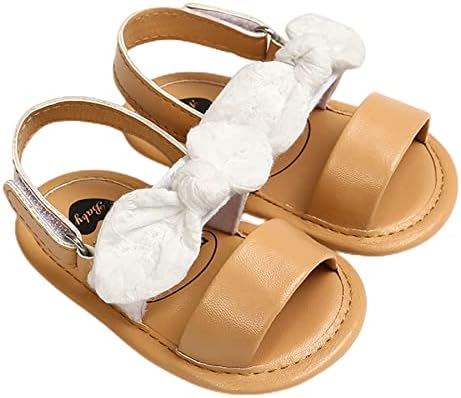 Сандали за бебешки девојки летни чевли на отворено први чевли за девојчиња за девојчиња за лето за лето