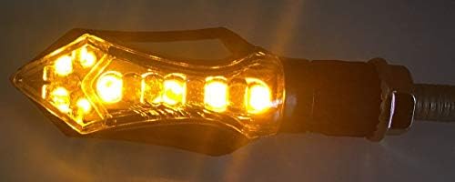Моторого Црн Чад Објектив Трепкачи LED Светла Трепкачи Индикатори Компатибилни за 1990 Триумф Дејтона 750