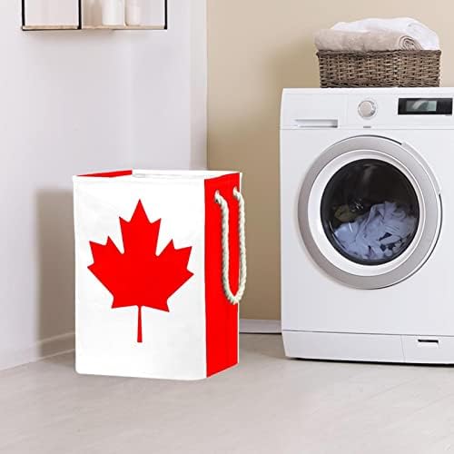 Нехомер Канада Знаме Јавор Остава Големи Перење Попречува Водоотпорен Склопувачки Облека Попречува Кошница За Облека Играчка