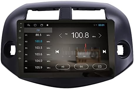 Андроид 10 Авторадио Автомобил Навигација Стерео Мултимедијален Плеер ГПС Радио 2.5 Д Екран На Допир forToyota RAV4 2007-2012