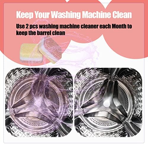 Машина За Перење Почисти Таблети 24 Пакет Длабоко Чистење Таблети За Сите Машини За Перење Вклучувајќи Пред Натоварувач &засилувач; Топ