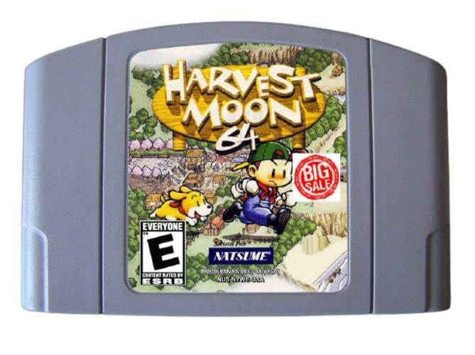 Ретро игра 64 битни игри Harvest Moon 64 USA верзија