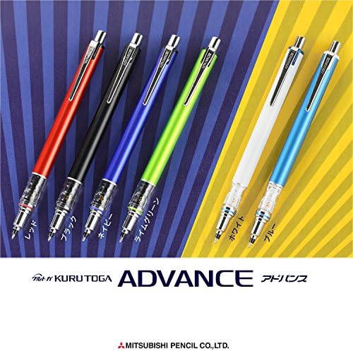 Uni Kuru Toga Advance - Автоматско олово за ротирање на механички молив, 0,5 мм
