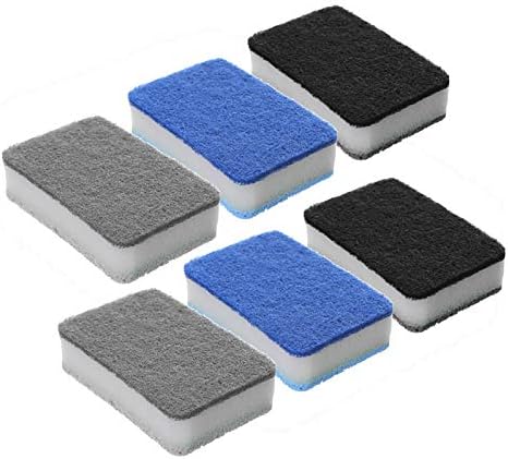 DBYLXMN избришете деконтаминација избришете го костум Триколор 2 парчиња чистење на крпа за чистење сунѓерски алатки дома подобрување метал лак