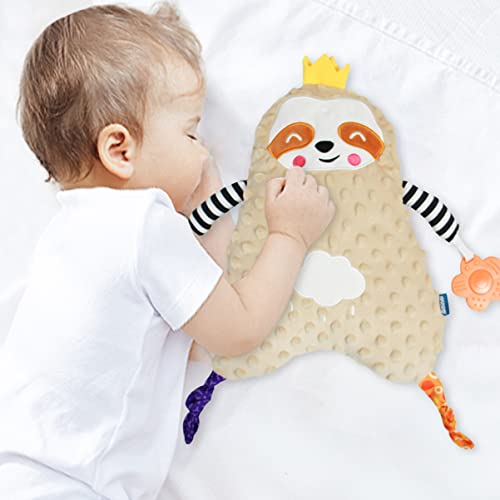 Toddmomy Appating Comfort Baby Toy, Comforter Banket, Raccoon Blankies Aseyse Toddler Shape Throy Lovey Girl Toys Intire Dids Security For