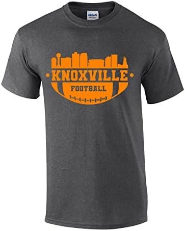 Mens Tennessee Tshirt Tn Team Color Football во Ноксвил портокал фудбалски фудбалски кратки ракави маица графички мета