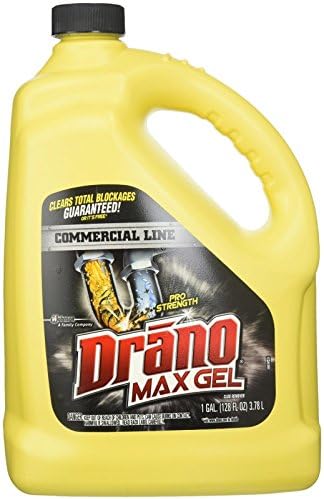 Drano Max Gel Clog Remover, Commercial Line, 128 мл