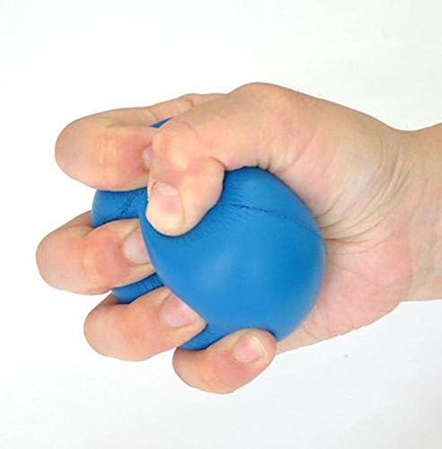 Топки за олеснување на стресот Toaob Нетоксични топчиња за стискање 6 пакувања 2,5 инчи шарени топчиња од пена за деца и возрасни рака
