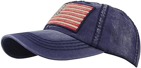 Menените во Минаколифе, жените измиени памук гроздобер САД знаме со низок профил летна капа за бејзбол капа