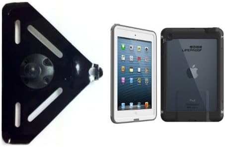 Slipgrip RAM 1 топка за монтирање за Apple iPad Mini таблет со употреба на случаи на LifeProof со употреба
