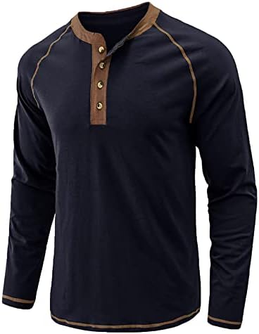 Мажи патент кошула голф риболов пуловер класично лесен копче со долг ракав дното на кошулата на врвовите на вратот на вратот