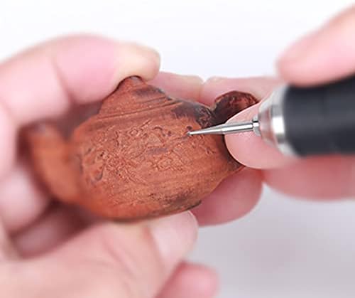 Резба за обработка на дрво од чилосскит и гравирање мини резба битови поставени 2,35 мм шанк за вежби за резба на ротирачки алатки