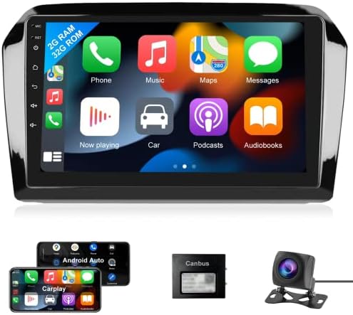 2+32G Android Стерео За Folkswagen Jetta 2013-2017 Поддршка Безжичен Carplay&засилувач;Android Автоматски со 9 инчен ЕКРАН НА Допир