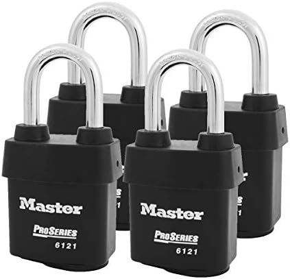 Master Lock - Осум High Security Pro Series Padlocks 6121NKALF -8 W/ BUMPSTOP технологија