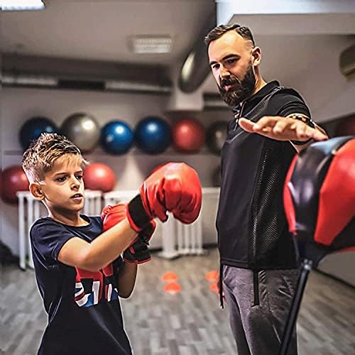 EODNSOFN боксерски рефлекс топка сет за борба против топката деца со брзина на пробивање на топката во боксот Спортски сет за обука на теретана