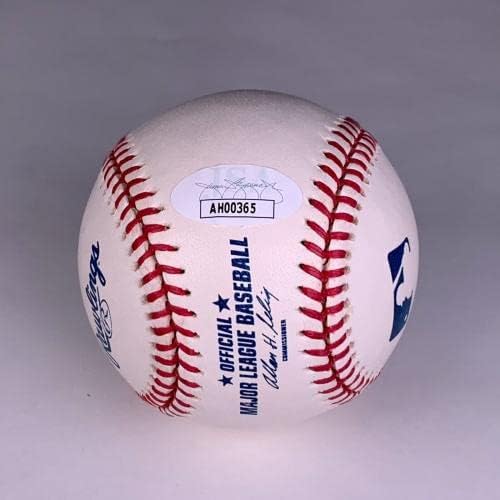 Рик Сатклиф потпиша автограм бејзбол ЏСА КОА 22004-Автограм Бејзбол