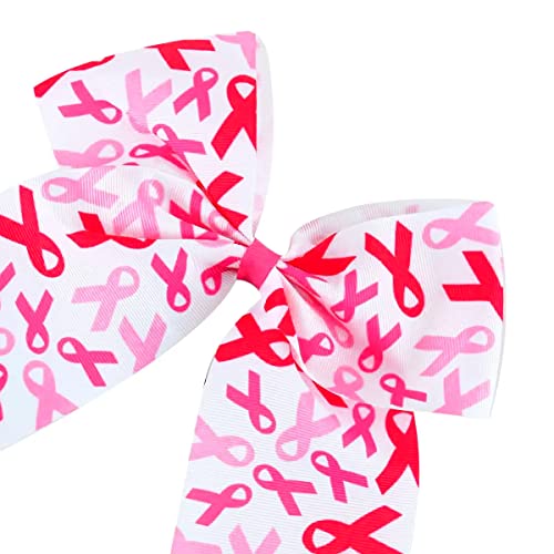 10 Парчиња Навивачки Лакови Голема Свест За Рак На Дојка Лента Сјај Расположи Лак Коса Вратоврска Носител На Опашка Навивачка За Жени Девојки