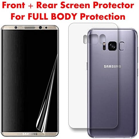 За Samsung Galaxy S8 - SuperGuardZ Цело Тело [Преден + Заден] Заштитник На Екранот, Покривање На Цел Екран, Заштита Од Работ До Раб [Доживотна