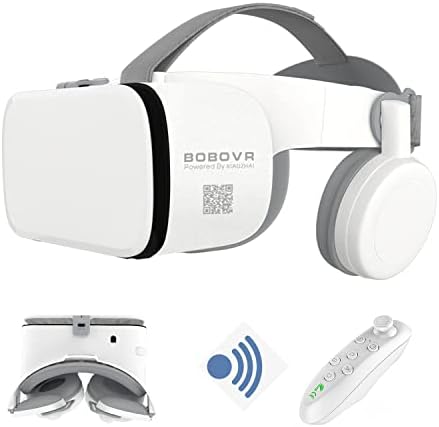 Слушалки За Виртуелна Реалност Бобовр З6, 110°FOV Слушалки ЗА Преклопување IMAX VR Слушалки за 4,7-6,2 инчни паметни телефони