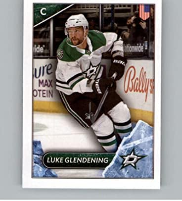 2021-22 налепници на Топс 216 Лук Глендинг НМ Далас starsвезди NHL хокеј налепници за тргување со картички