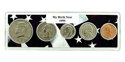 1995 Година 5 Година На Раѓање На Монети Поставена Во Американски Носител На Знаме Нециркулирана