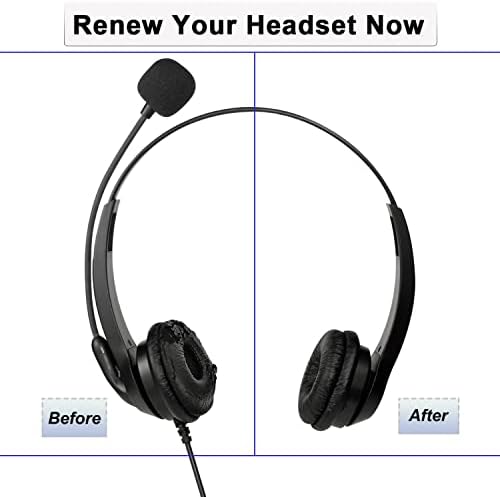Ушни перничиња за замена на слушалките на Плантроника 50мм ушни влошки дизајнирани за слушалки Plantronics HW251N HW261N HW510 Blackwire C320 3210