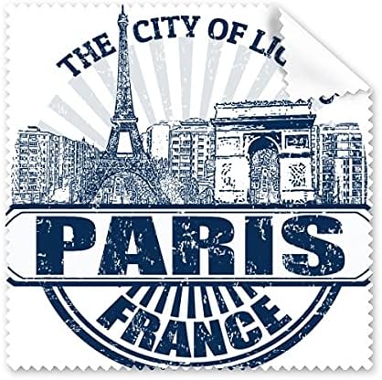 Париз Франција Знаме Ајфеловата Кула Архитектура Чистење Крпа Телефон Екран Очила Почиста 5 парчиња