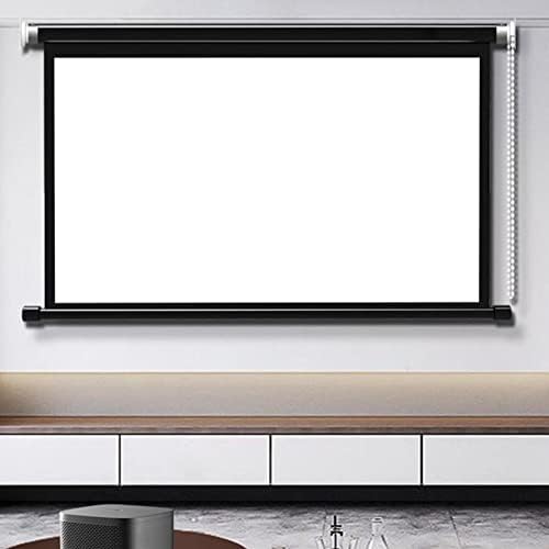 Екран за проекција на домашен театар Кадекс, екран на завеси во wallид, 60 , Прирачник за филмови што може да се повлечат, екранот