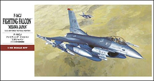HASEGAWA 1/48 F-16CJ Борба против Falcon Misawa Јапонски модел на модел на авиони