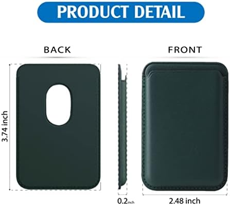 Магнетски телефонски паричник за Magsafe, држач за iPhone картичка за iPhone 14/14 Plus/14 Pro/14 Pro Max, iPhone 13, iPhone 12 серија