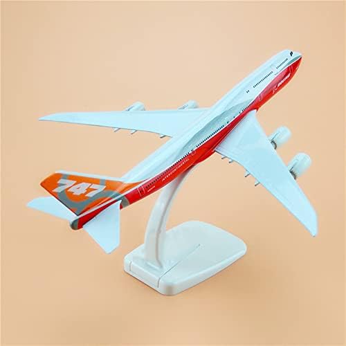 Rescess Copy Airplane Model 20cm за Boeing B747 Die Cast Metal Airplane Model Model Scale Model Model Airplane Airbus Collection