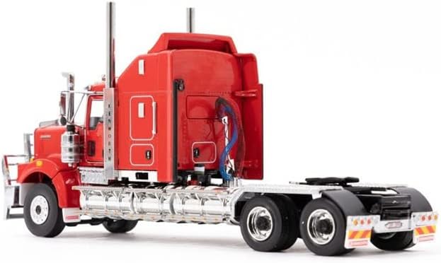 Дрејк за Кенворт C509 Prime Mover - Rosso Red Limited Edition 1/50 Diecast Truck Pre -изграден модел