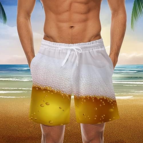 Пливање стебла мажи, машки шорцеви летен одмор хавајски обични лесни машки шорцеви кои се мачат за мастички шорцеви мода со мода со