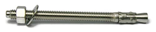 Клин сидро 304 не'рѓосувачки челик-3/8 -16 x 2-3/4 QTY-25