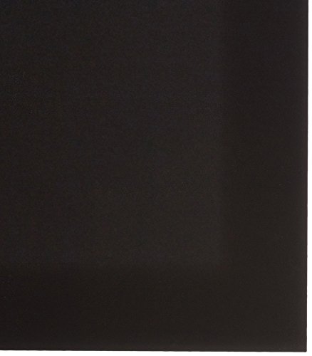 Кидекс V лист - 0,080 дебела, црна, 12 x 12 номинална, 8pack