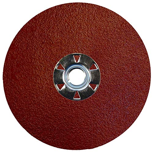 Вајлер 60616 Тигар алуминиумски смола за пескарење и мелење диск, дијаметар од 5 , 120 решетки, 5/8 - 11 центар