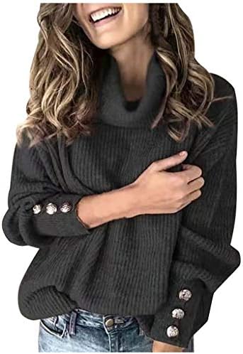 Блузи за жени мода 2021 година, руно со долги ракави зимско згрозено трендовски обични џемпери џемпери случајни врвови