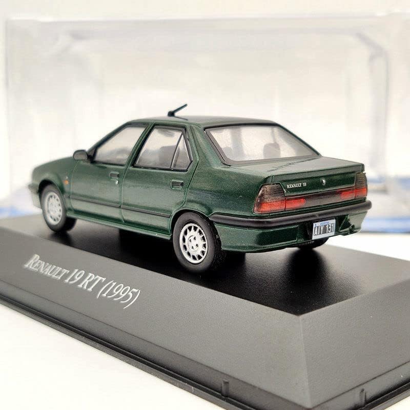 1:43 IXO за Renault 19 RT 1995 Argentina Modern Cars Green Diecast Model Toys Car Limited Collection Collection Auto подарок