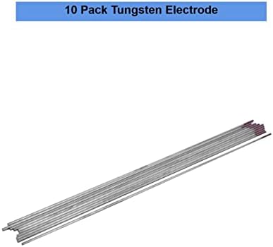 Kuidamos 10 пакувања во волфрам електроди, виолетова глава Tig Tungsten игла за заварување алатки за заварување за индустриски