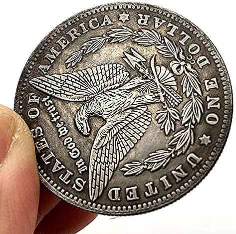 1893 Американски Волшебник За Скитници Коза Комеморативна Монета Череп Тврд Колекционерски Монета Подарок Среќа Предизвик Монета