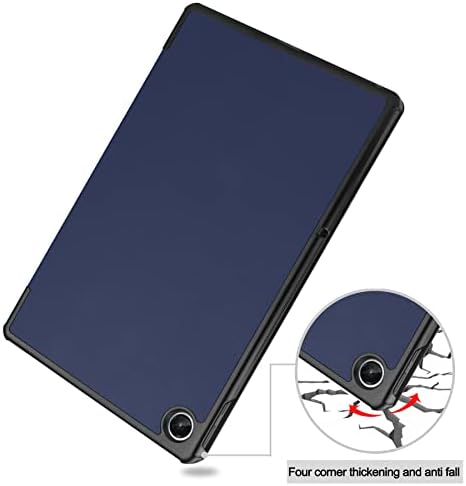 Паметен случај за Lenovo Tab M10 Plus, RateSell лесен паметна трифолдана обвивка за куќиште со автоматско будење за спиење за Lenovo