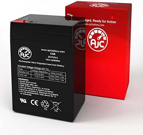 Мареј 36557 6V 5AH Батерија и градинарска батерија - ова е замена на брендот AJC
