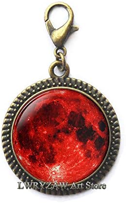Крвта Месечината јастог шарм лунарен вселенски патент влечење црвена месечина лунарна затемнување смола Слика од јастог јастог,