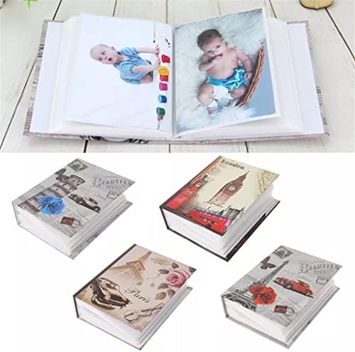 MHYFC 100 слики со џебови со фото албум интерстицијални фотографии за книги за деца