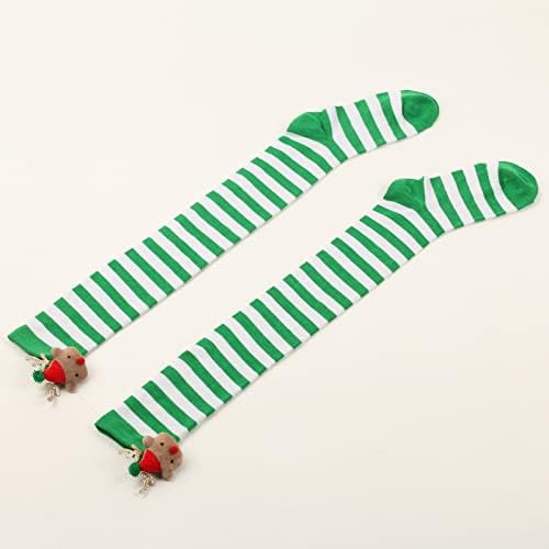 Модни Божиќни меки чорапи за жени жени Божиќни шарени над Божиќно порибување за кучиња исполнети