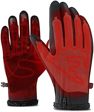 Gsportfis 1pcs ракавици за греење на ракави за загревање Температура Прилагодување на композитни листови за греење на влакна за зимски топли белезници