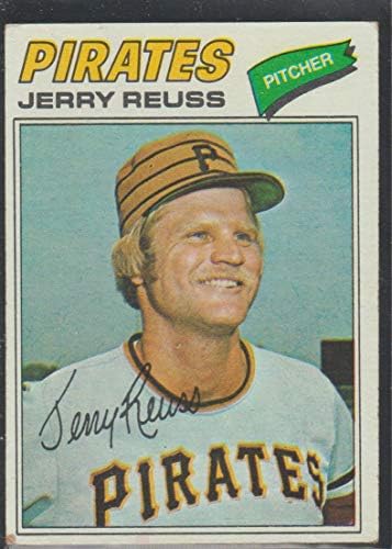 1977 година Топс Jerryери Реус Пирати Бејзбол картичка 645